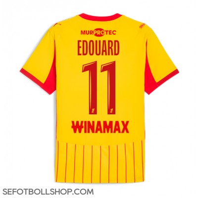 Billiga RC Lens Odsonne Edouard #11 Hemma fotbollskläder 2025-26 Kortärmad Billiga RC Lens Odsonne Edouard #11 Hemma fotbollskläder 2025-26 Kortärmad
